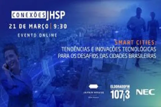 Japan House São Paulo promove debate online sobre as smart cities