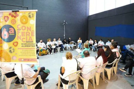 Conferência de Segurança Alimentar de Diadema escolhe delegados para encontro regional