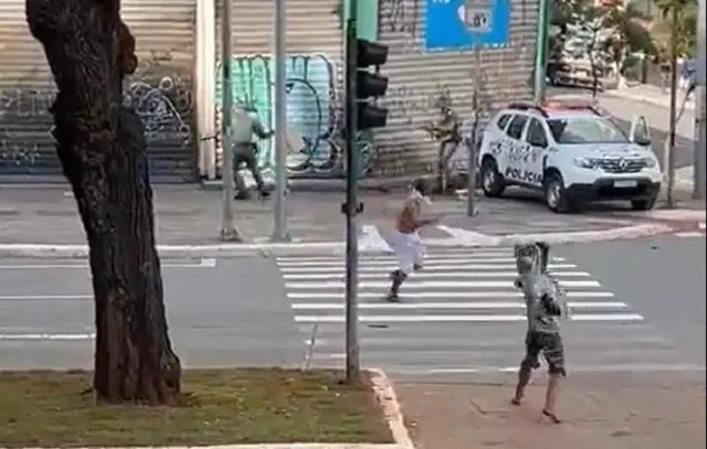 Policial é baleado durante ataque de dependentes da Cracolândia no centro de SP