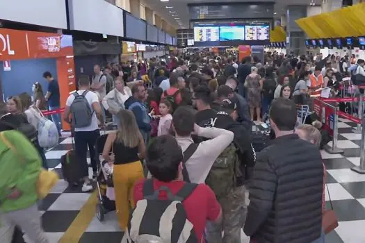 Congonhas registrava 55 voos atrasados e 53 cancelados até as 14h, diz Infraero