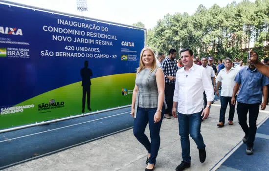 Orlando Morando entrega unidades habitacionais no Jardim Regina