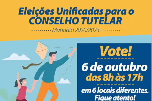 Eleições do Conselho Tutelar de Ribeirão Pires acontecem nesse domingo