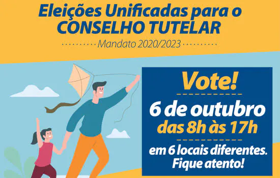 Ribeirão Pires terá eleições do Conselho Tutelar em outubro