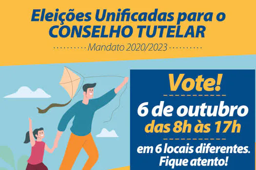 Candidatos ao Conselho Tutelar podem inscrever fiscais de eleições até sexta