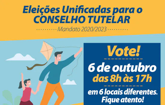 Candidatos ao Conselho Tutelar podem inscrever fiscais de eleições até sexta