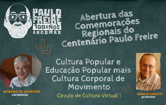 Consórcio ABC inicia série de homenagens ao centenário do educador Paulo Freire