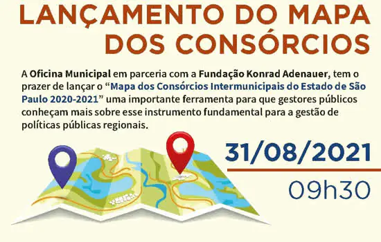 Consórcio ABC é destaque em lançamento de Mapa dos Consórcios Intermunicipais de SP