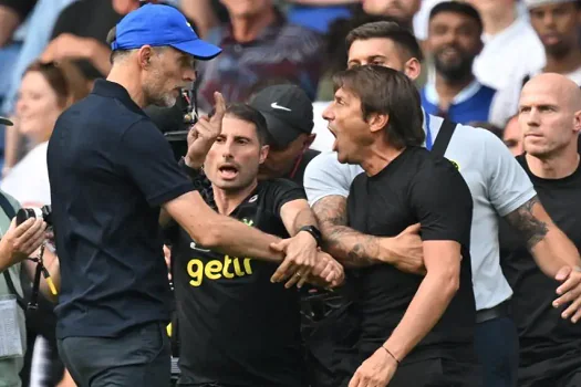 Tuchel recebe suspensão e Conte é multado após desavença em Chelsea x Tottenham