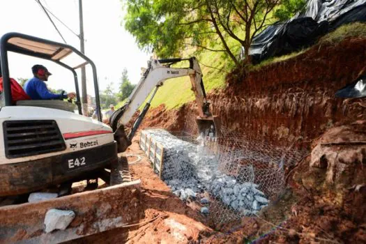 Prefeitura de São Bernardo inicia obras de contenção no Conjunto Três Marias