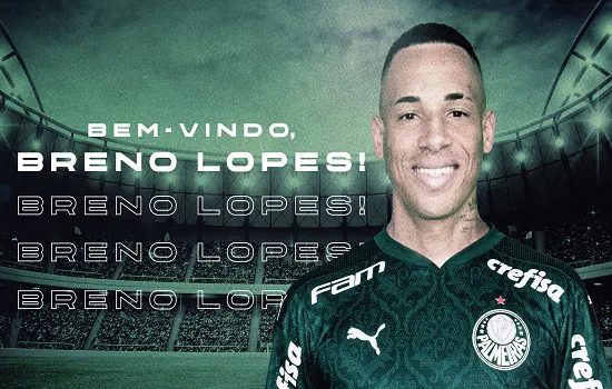 Palmeiras acerta contratação de Breno Lopes