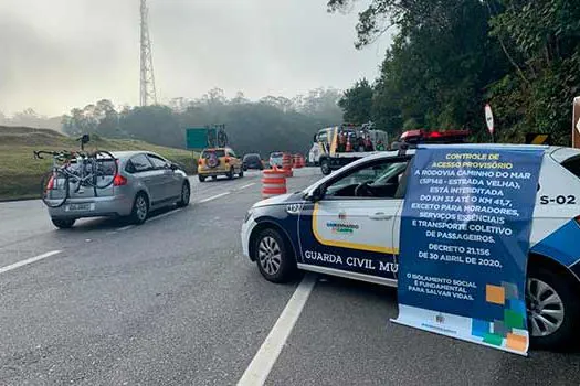 Orlando Morando publica decreto para controle de acesso à Rodovia Caminho do Mar