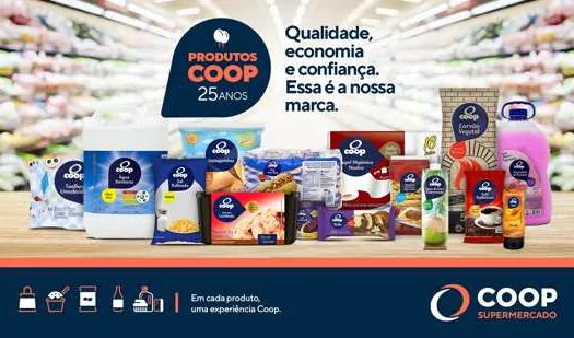 Marca própria COOP completa 25 anos