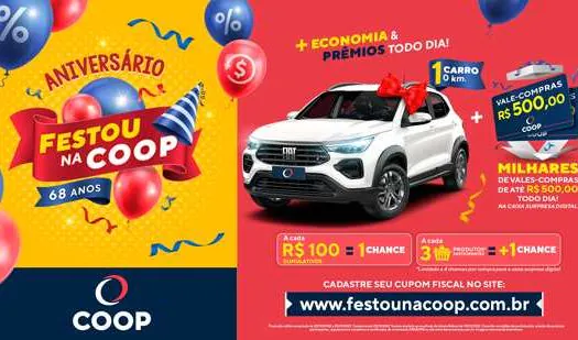 COOP lança campanha Festou na Coop