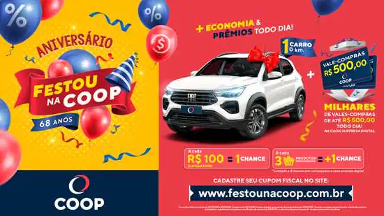 COOP lança campanha Festou na Coop