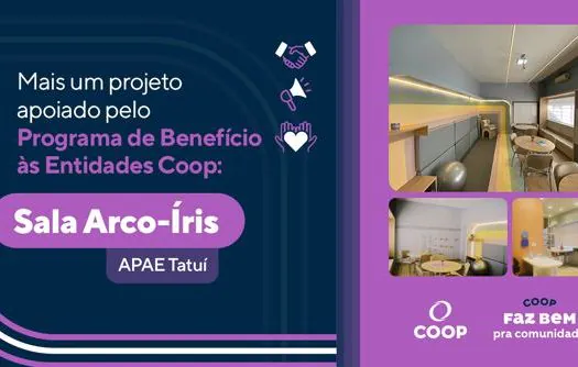 APAE de Tatuí entrega novo espaço de atendimento com apoio da COOP