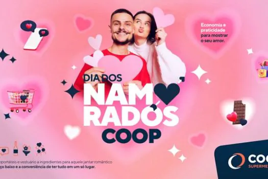 COOP realiza ação para o Dia dos Namorados