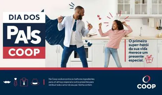 COOP faz promoção especial neste fim de semana para o Dia dos Pais