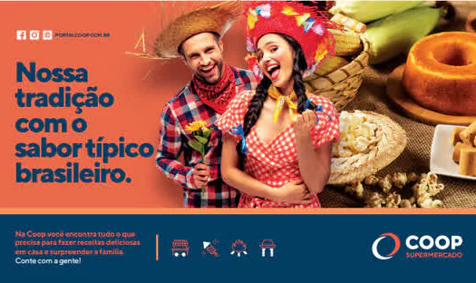 Festa Junina é nova campanha promocional da COOP