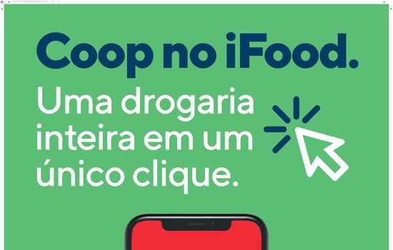 Coop expande seus serviços para o aplicativo iFood