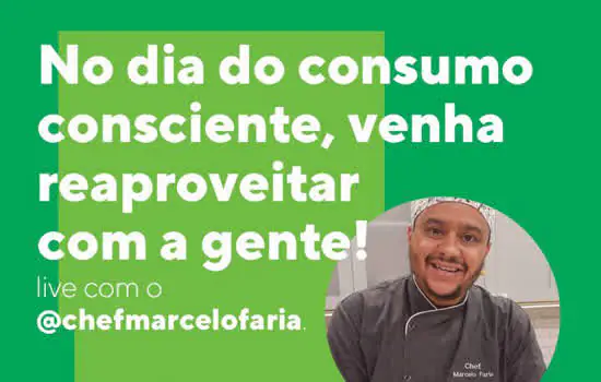 Reaproveitamento de alimentos é tema de live da COOP