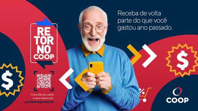 COOP distribui aos cooperados sobras financeiras de R$ 12