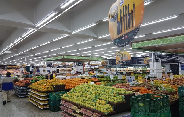 Preços nos supermercados recuam 0