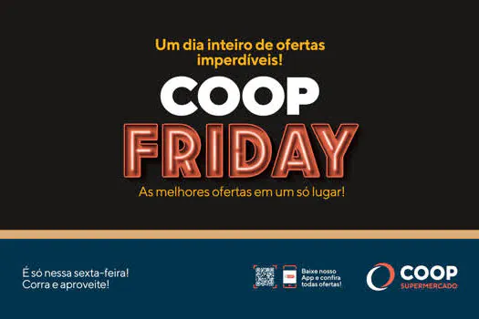 COOP amplia horário de suas lojas na Black Friday