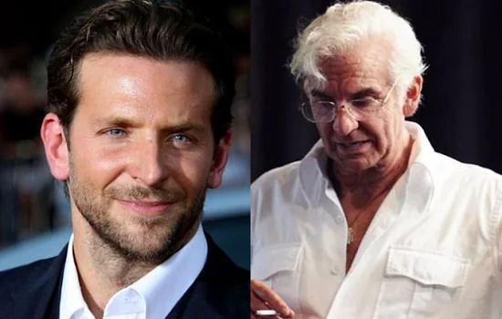 Bradley Cooper aparece irreconhecível como Leonard Bernstein