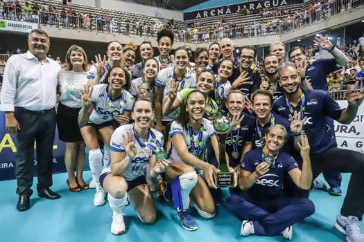 Copa Brasil Feminina: Sesc RJ vence Dentil/Praia Clube e é campeão pela quarta vez