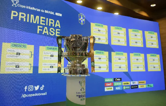 Três jogos abrem primeira fase da Copa do Brasil nesta terça-feira