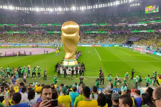 Confrontos definidos das seminais da Copa do Mundo