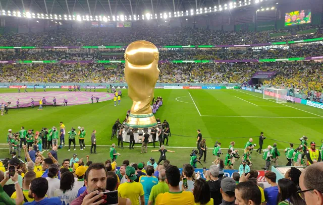 Confrontos definidos das seminais da Copa do Mundo