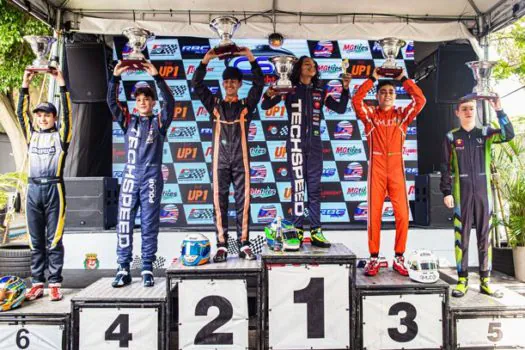 Nícolas Amaral garante terceiro lugar na Copa São Paulo Light de Kart