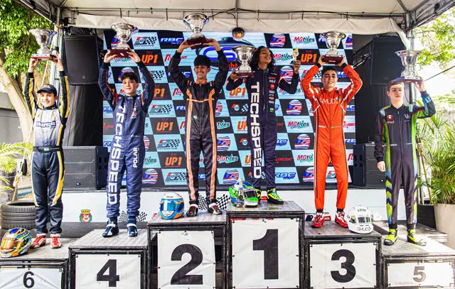 Nícolas Amaral garante terceiro lugar na Copa São Paulo Light de Kart