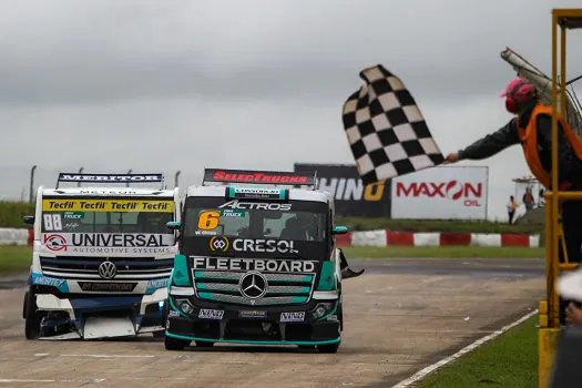 Copa Truck recheada de disputas deixa Santa Cruz do Sul com líderes empatados