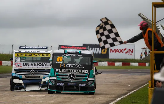 Copa Truck recheada de disputas deixa Santa Cruz do Sul com líderes empatados