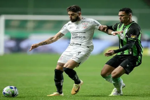 Corinthians encara América-MG e tenta reverter desvantagem na Copa do Brasil