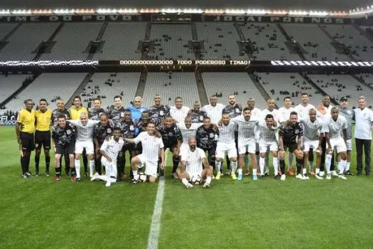 Corinthians anuncia amistoso de time master com lendas do Real Madrid