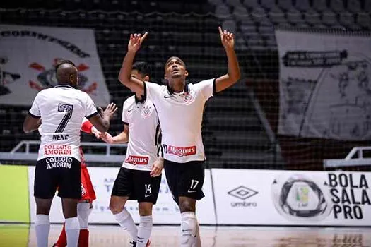 Corinthians entra em quadra hoje pela Liga Nacional de Futsal contra o São José