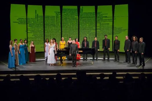 Coro do Conservatório de Tatuí faz apresentação no Natal Musical