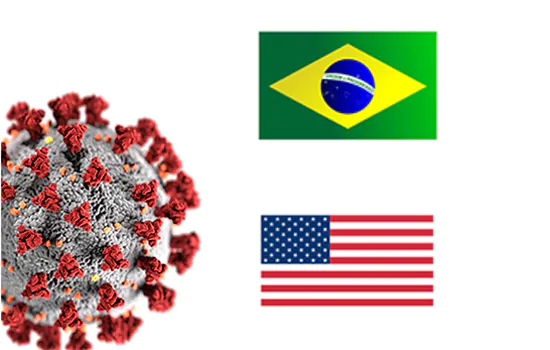 Brasil supera EUA em mortes de covid por 100 mil habitantes