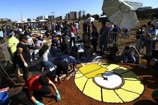 Festa de Corpus Christi volta à Esplanada após 2 anos de pandemia