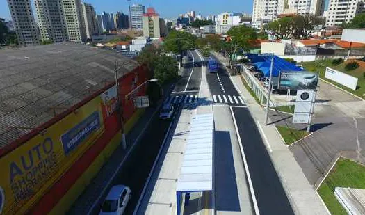 Segundo eixo do Corredor Rudge Ramos começa a operar a partir deste domingo