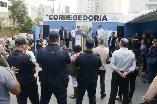 São Bernardo entrega nova corregedoria da Guarda Civil Municipal