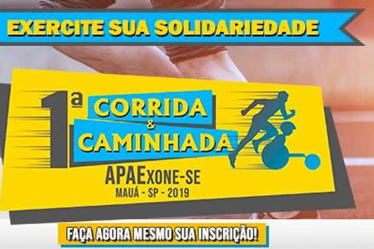 Falta pouco para a 1ª Corrida e Caminhada APAExone-se