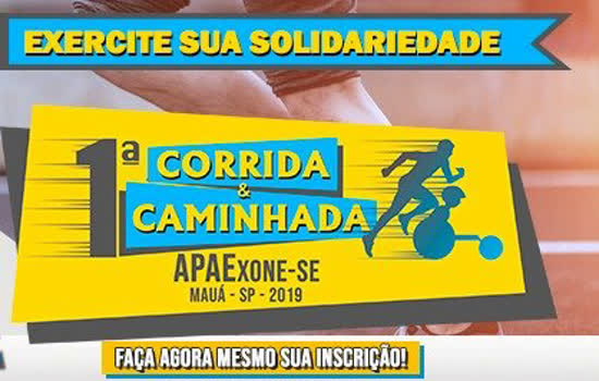 Falta pouco para a 1ª Corrida e Caminhada APAExone-se