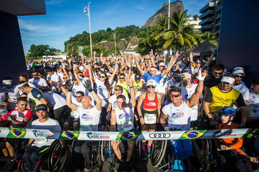 Corrida global leva milhares às ruas cariocas em um domingo emocionante