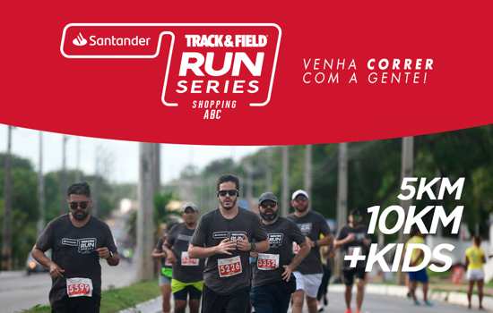 Shopping ABC recebe etapa da Santander Track&Field Run Series