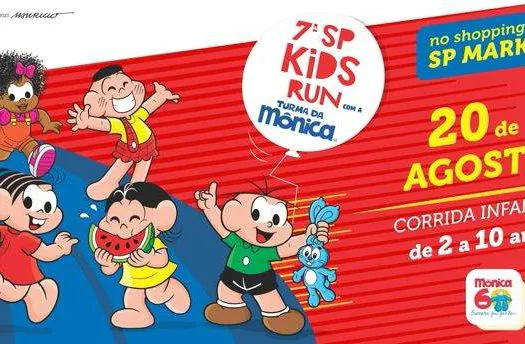 Wickbold patrocina corrida infantil da Turma da Mônica