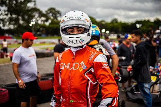 Nícolas Amaral mira o pódio na Copa São Paulo Light de Kart